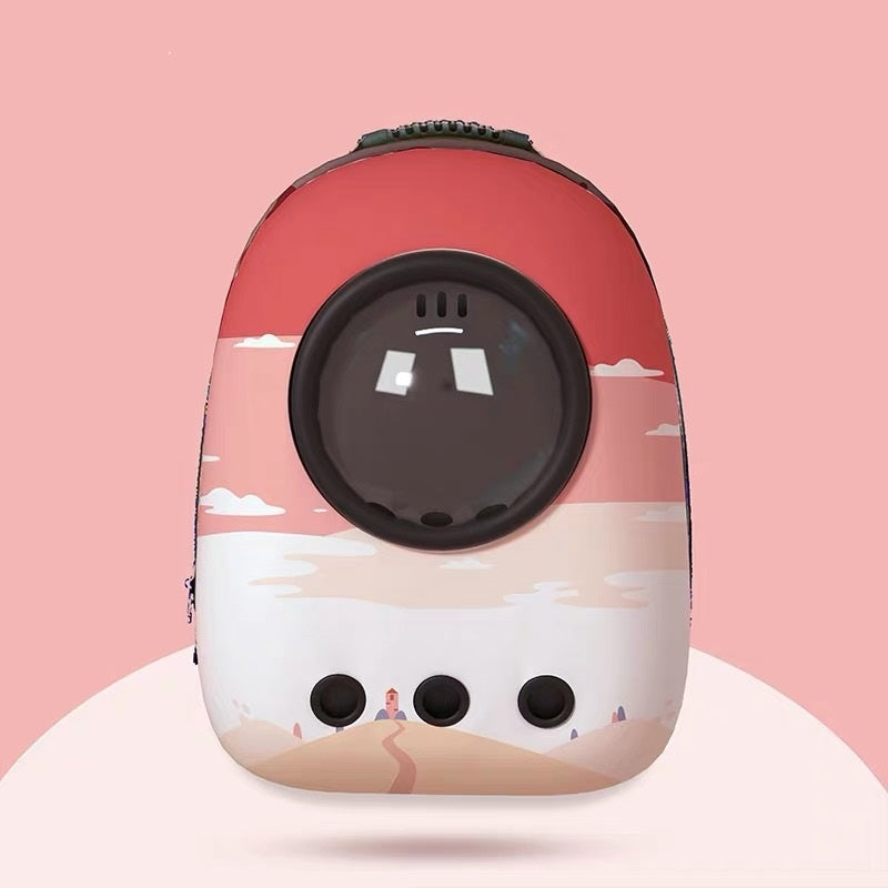 Space Capsule Pet Backpack