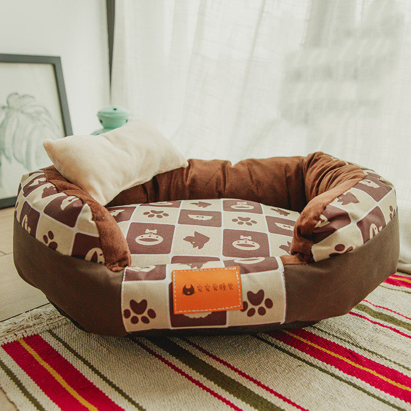 Pattern Pet Bed