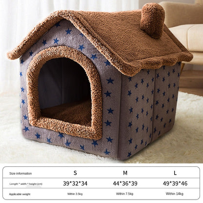 Cosy Pet House Bed