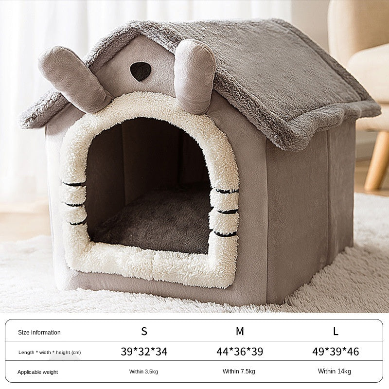 Cosy Pet House Bed