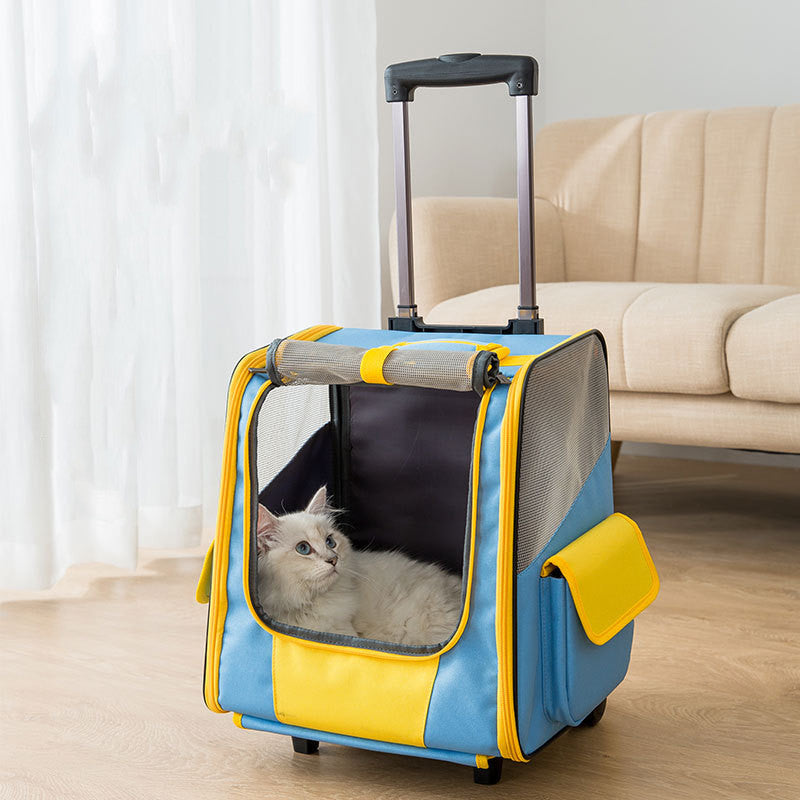 Small Pet Trolley Backpack