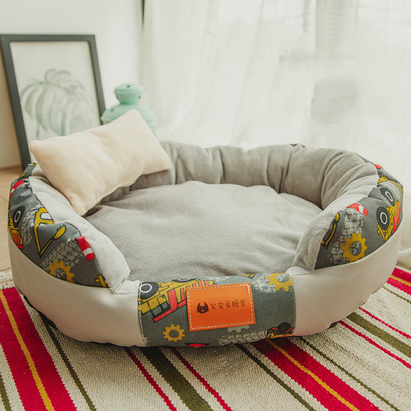 Pattern Pet Bed