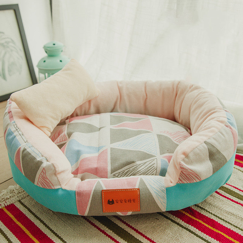 Pattern Pet Bed