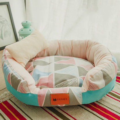 Pattern Pet Bed