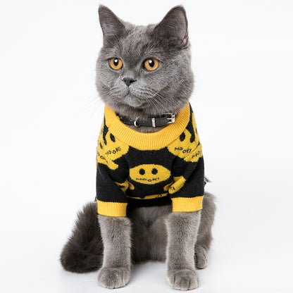 Black & Yellow Pet Jumper