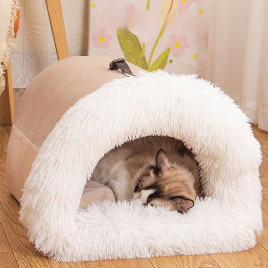 Portable Plush Pet Bed