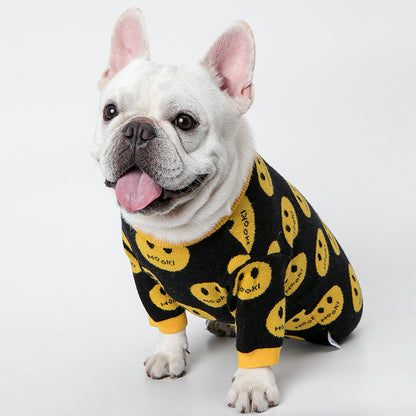 Black & Yellow Pet Jumper