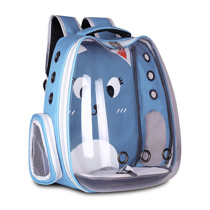 Transparent Breathable Pet Backpack