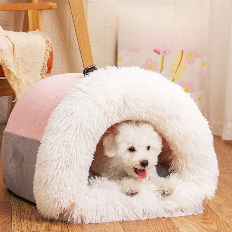 Portable Plush Pet Bed