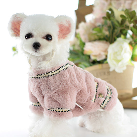 Fluffy Pet Jacket