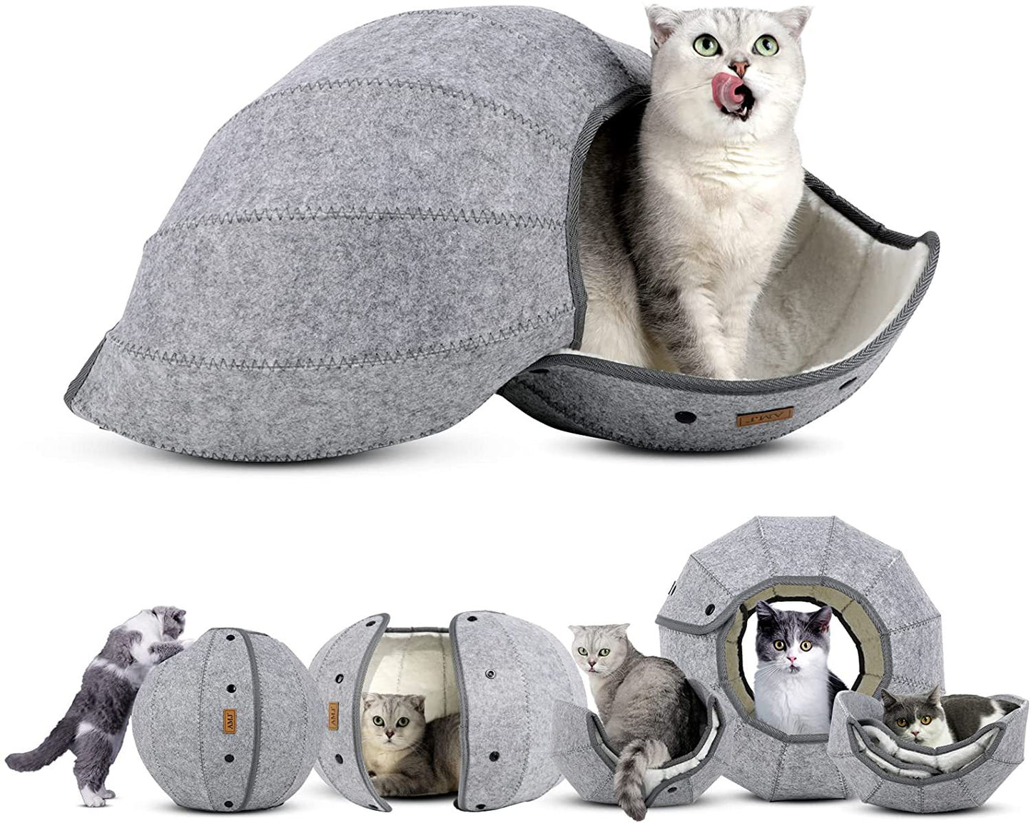 Foldable Pet Tunnel Ball