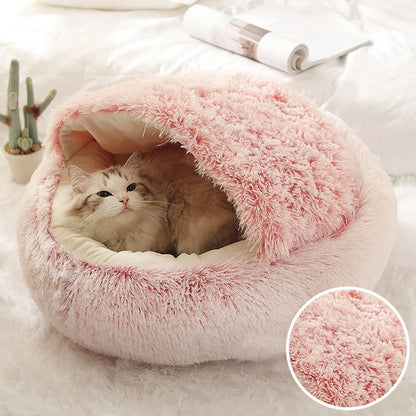 Warm Plush Pet Bed
