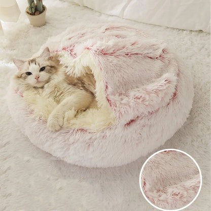 Warm Plush Pet Bed