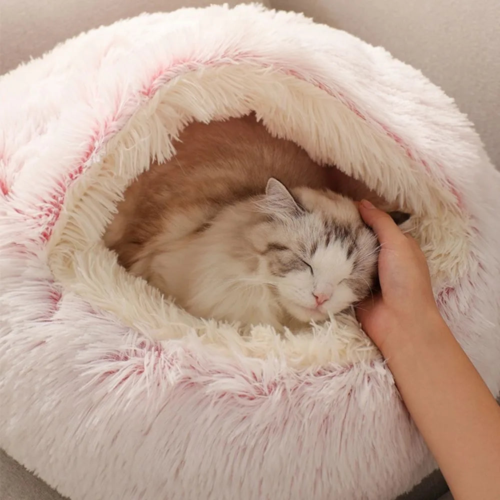 Warm Plush Pet Bed