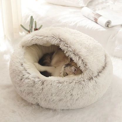 Warm Plush Pet Bed