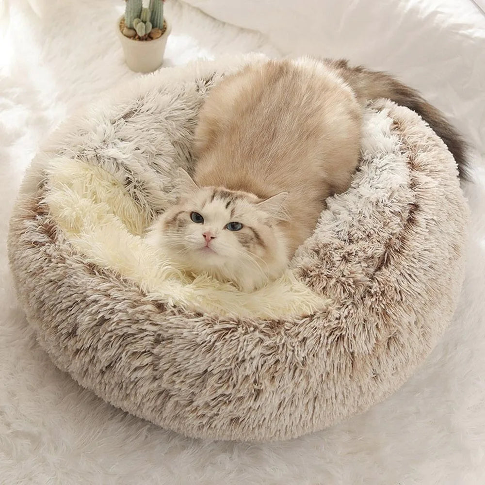 Warm Plush Pet Bed