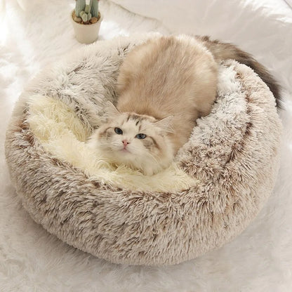 Warm Plush Pet Bed