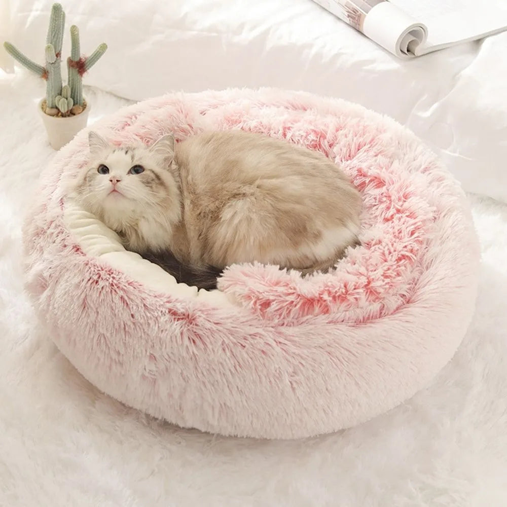 Warm Plush Pet Bed