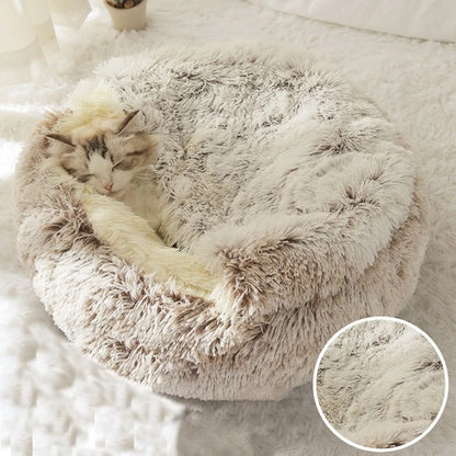Warm Plush Pet Bed