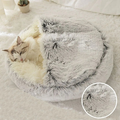 Warm Plush Pet Bed