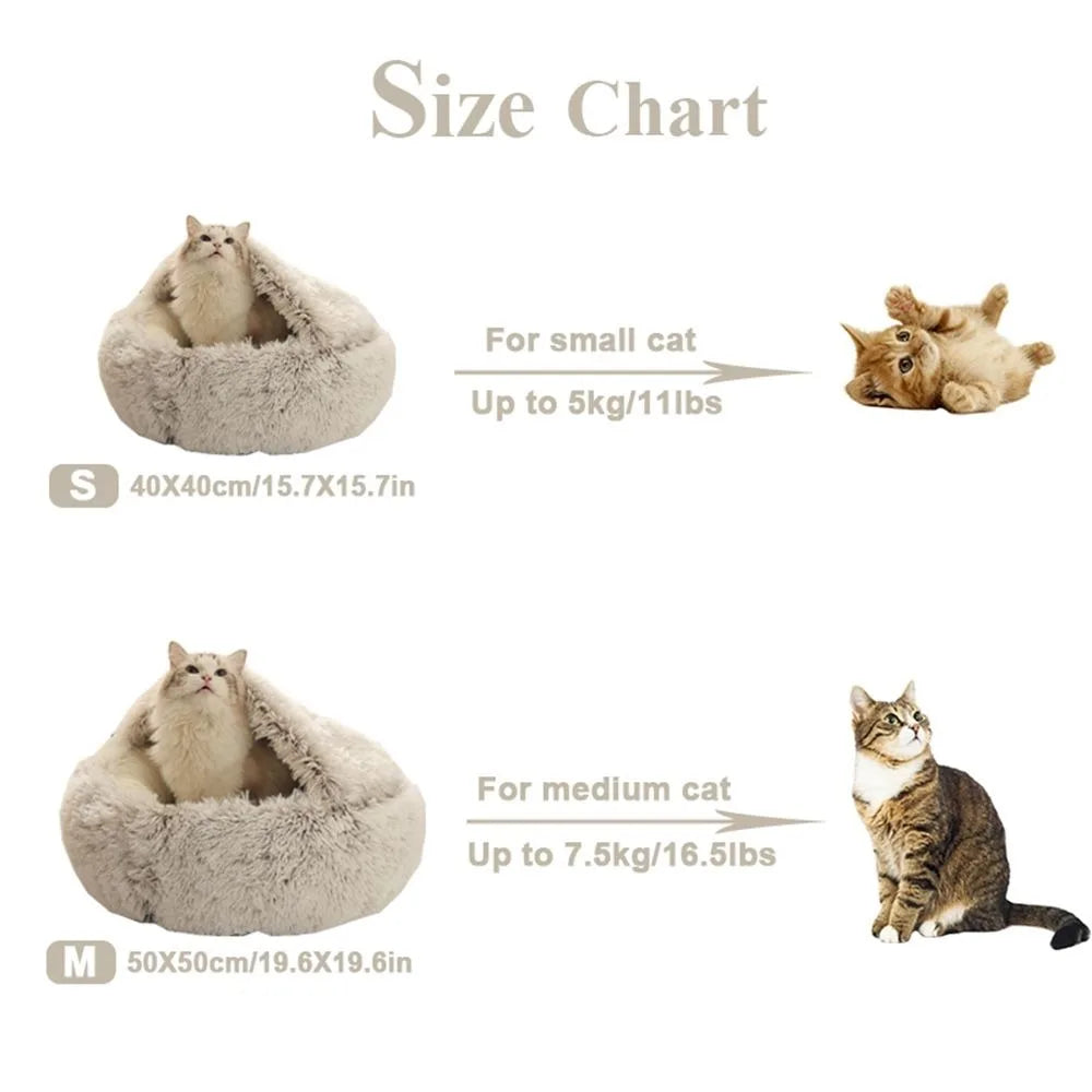 Warm Plush Pet Bed
