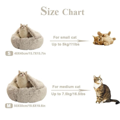 Warm Plush Pet Bed