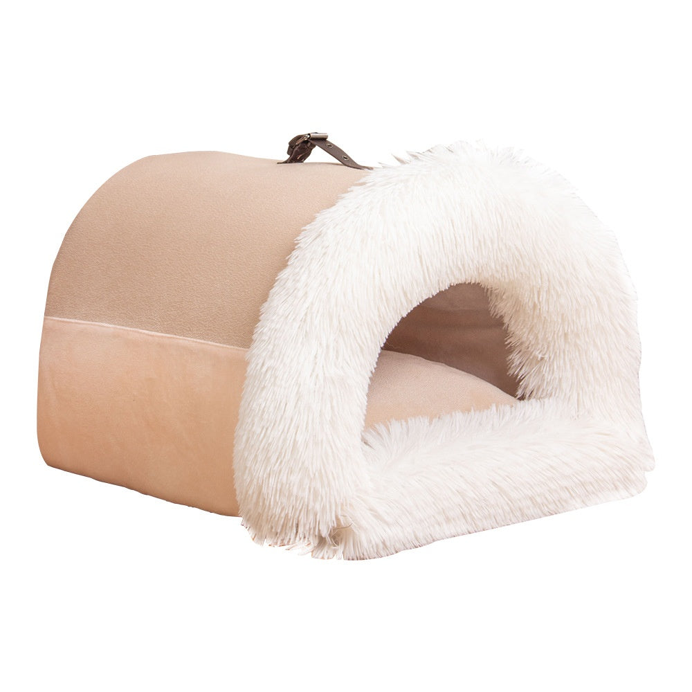 Portable Plush Pet Bed