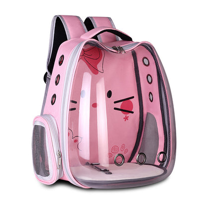 Transparent Breathable Pet Backpack