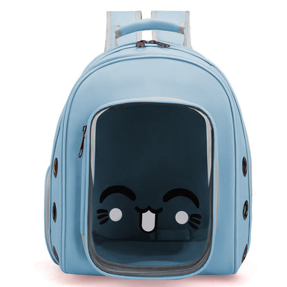 Breathable Capsule Pet Backpack