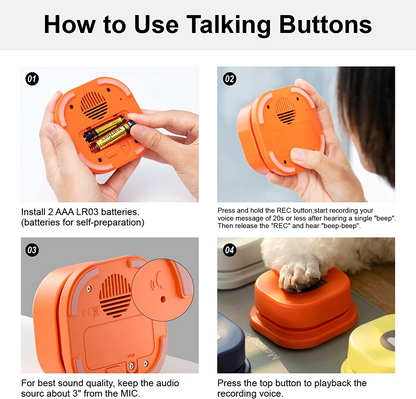 Pet Talking Buttons