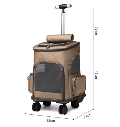 Travelling Trolley Pet Backpack